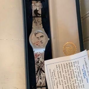 NEW in box Love Always Elvis Wristwatch